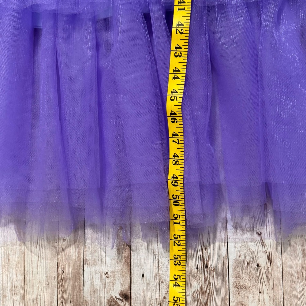 NWOT Lavender Tiered Tulle Prom Dress - Picture 7 of 9